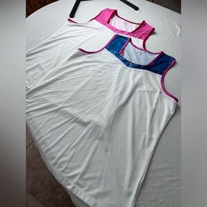 2 Court Haley sleeveless shirts